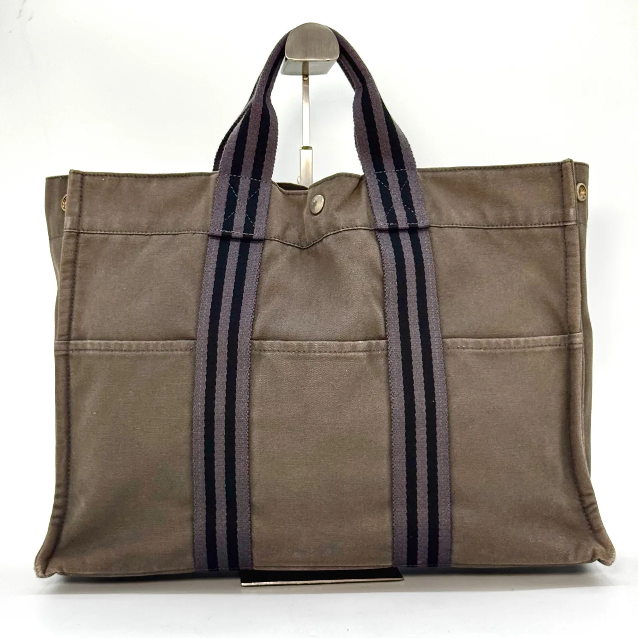 赫尔墨斯 HERMES HERMES （13341_0373） HERMES 抓绒头 MM 手提包267621492 托特包