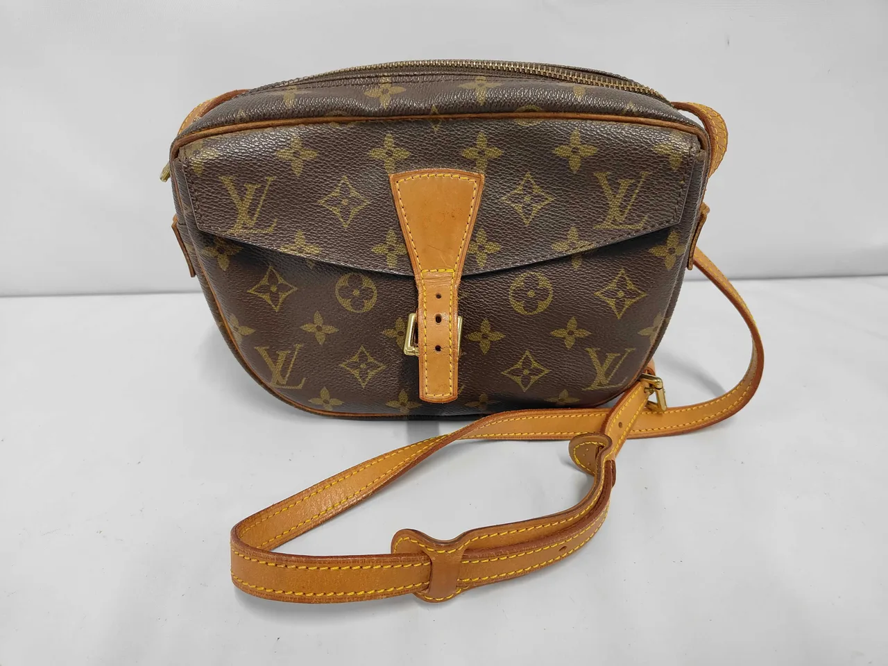 路易威登 Monogram Jeneufeuille PM M51227 棕色PVC皮肩包
