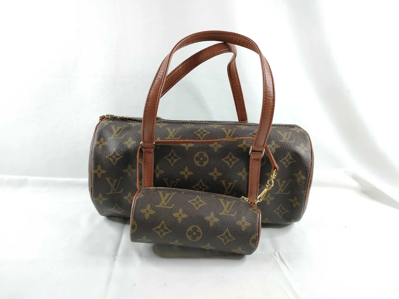 路易威登Monogram Vuitton Papillon 30 M51365 棕色手袋 第882号