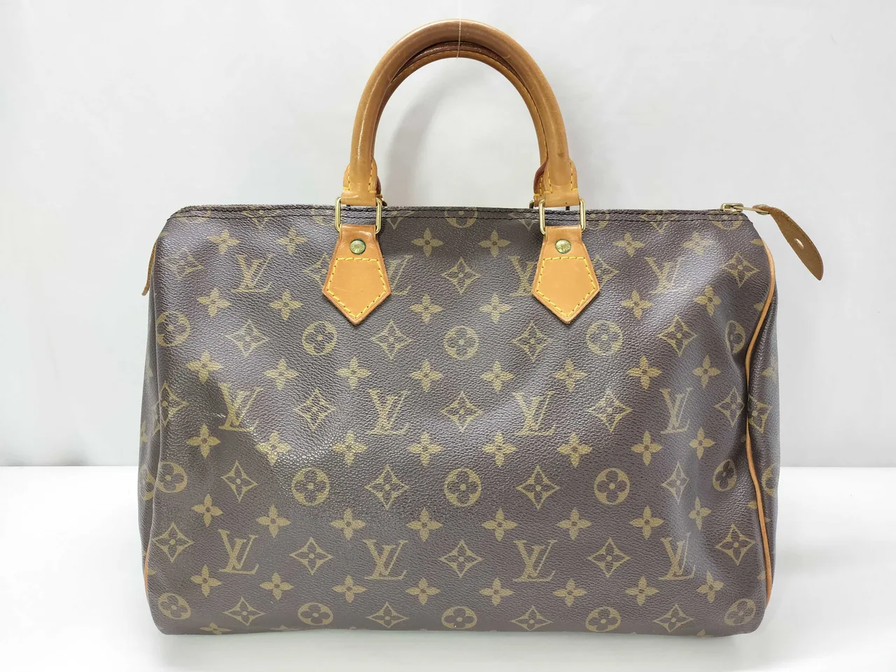 路易威登字母组合 Speedy 35 M41524 VI0962 棕色手提包