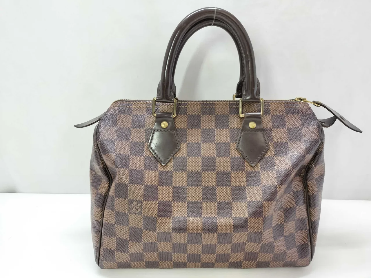 路易威登达米尔威登Damier Speedy 25 N41532棕色DU0120手提包