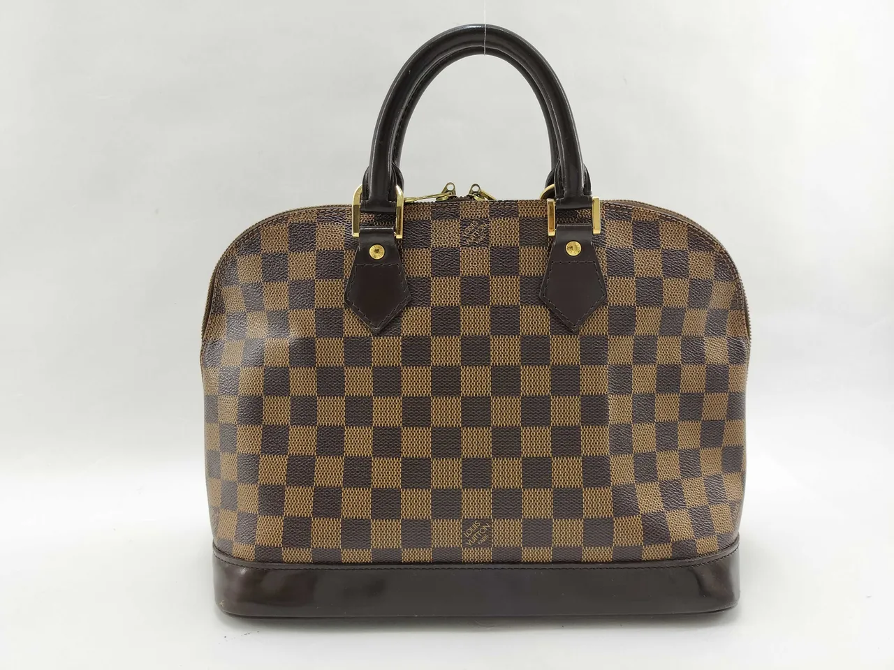 路易威登达米尔威登Damier Alma PM N53151 FL0094 棕色手提包