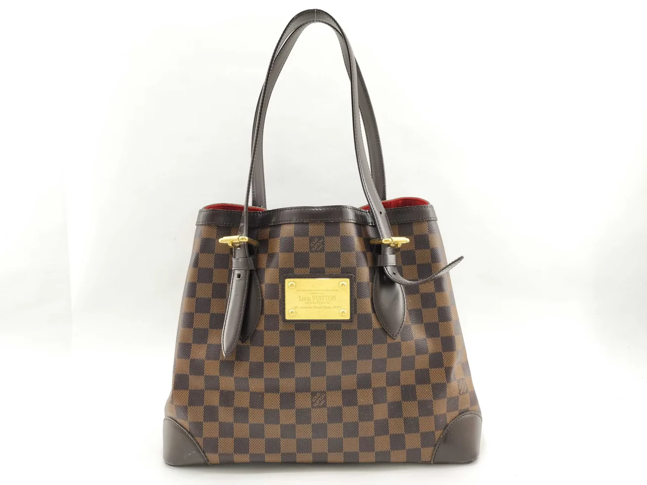 路易威登达米尔威登 Damier Hampstead MM N51204 序列号不明棕色手提包