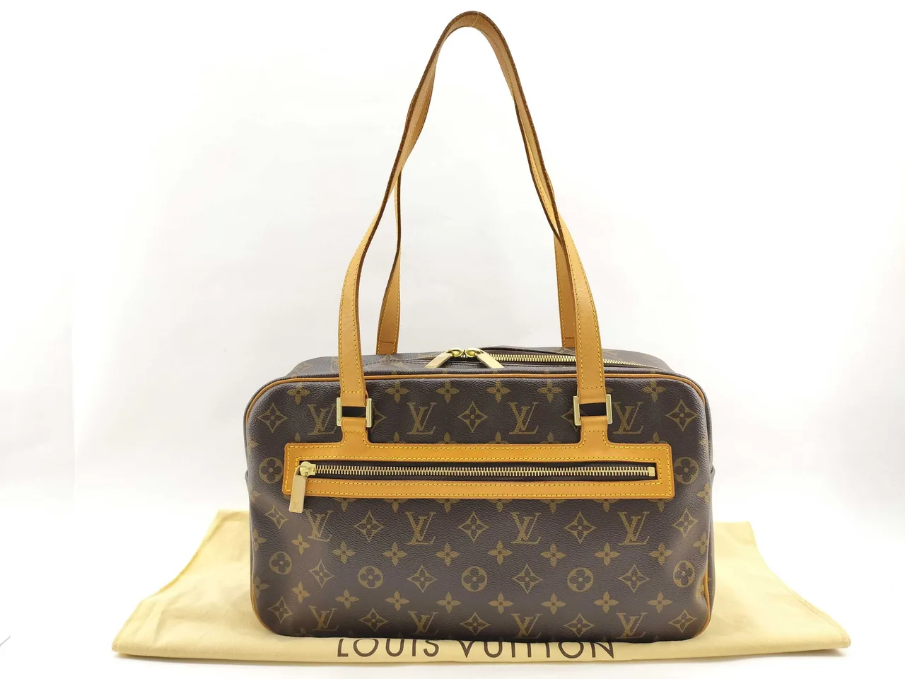 路易威登字母组合 Vuitton 字母组合Cité GM M51181棕色FL1014单肩包
