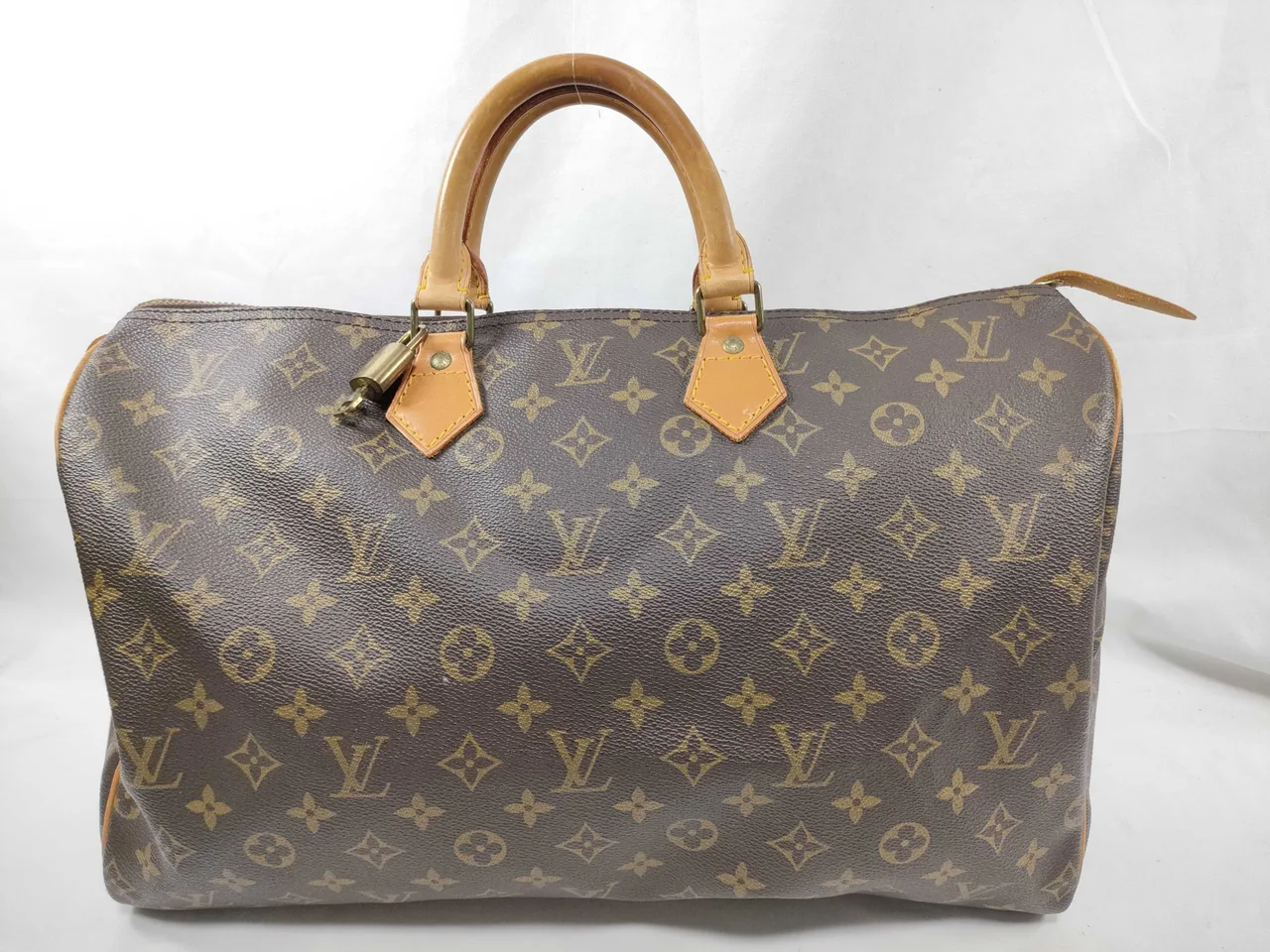 路易威登Monogram Vuitton Speedy 40 M41522 VI862棕色手提包