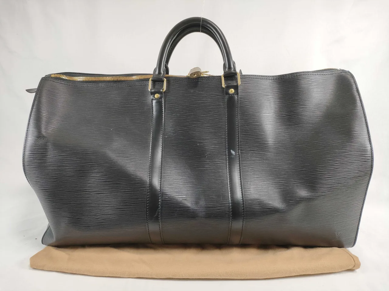 路易威登Epi Vuitton Epi钥匙杆 55 M59142 SP0939 黑色波士顿包