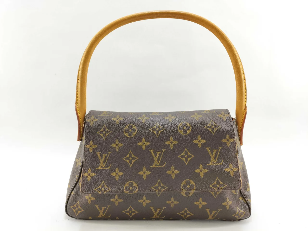 路易威登Monogram Vuitton Mini Looping M51147 棕色 SD0022 单肩包