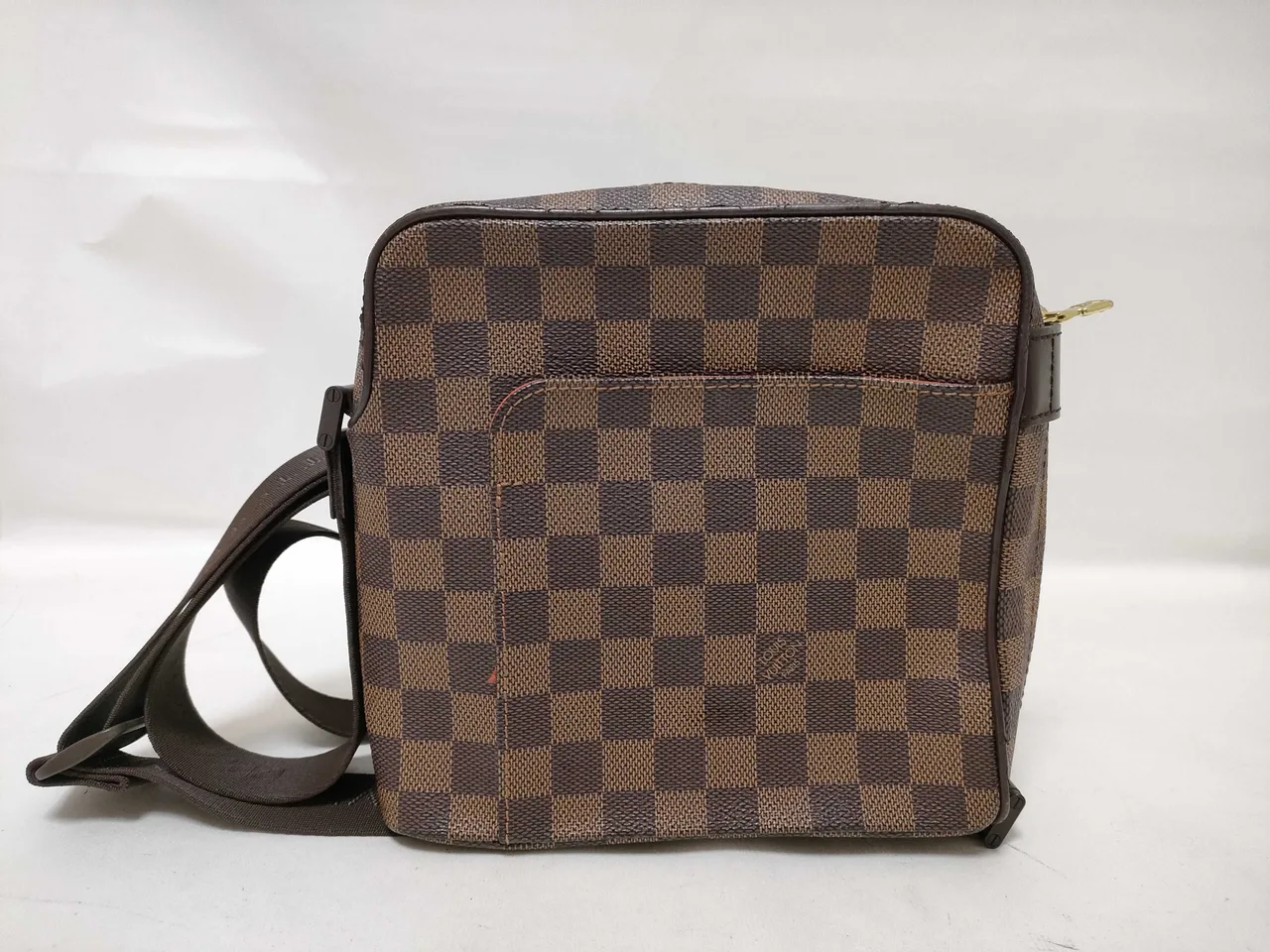 路易威登达米尔威登Damier Olaf PM N41442 MI0034棕色单肩包