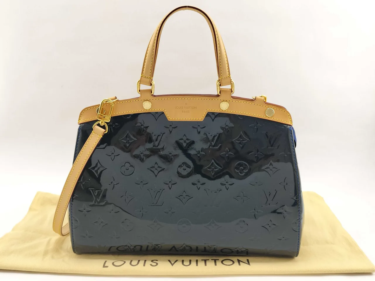 路易威登 Verni Vuitton Verni Blair MM M90054 AA3153 蓝色手提包