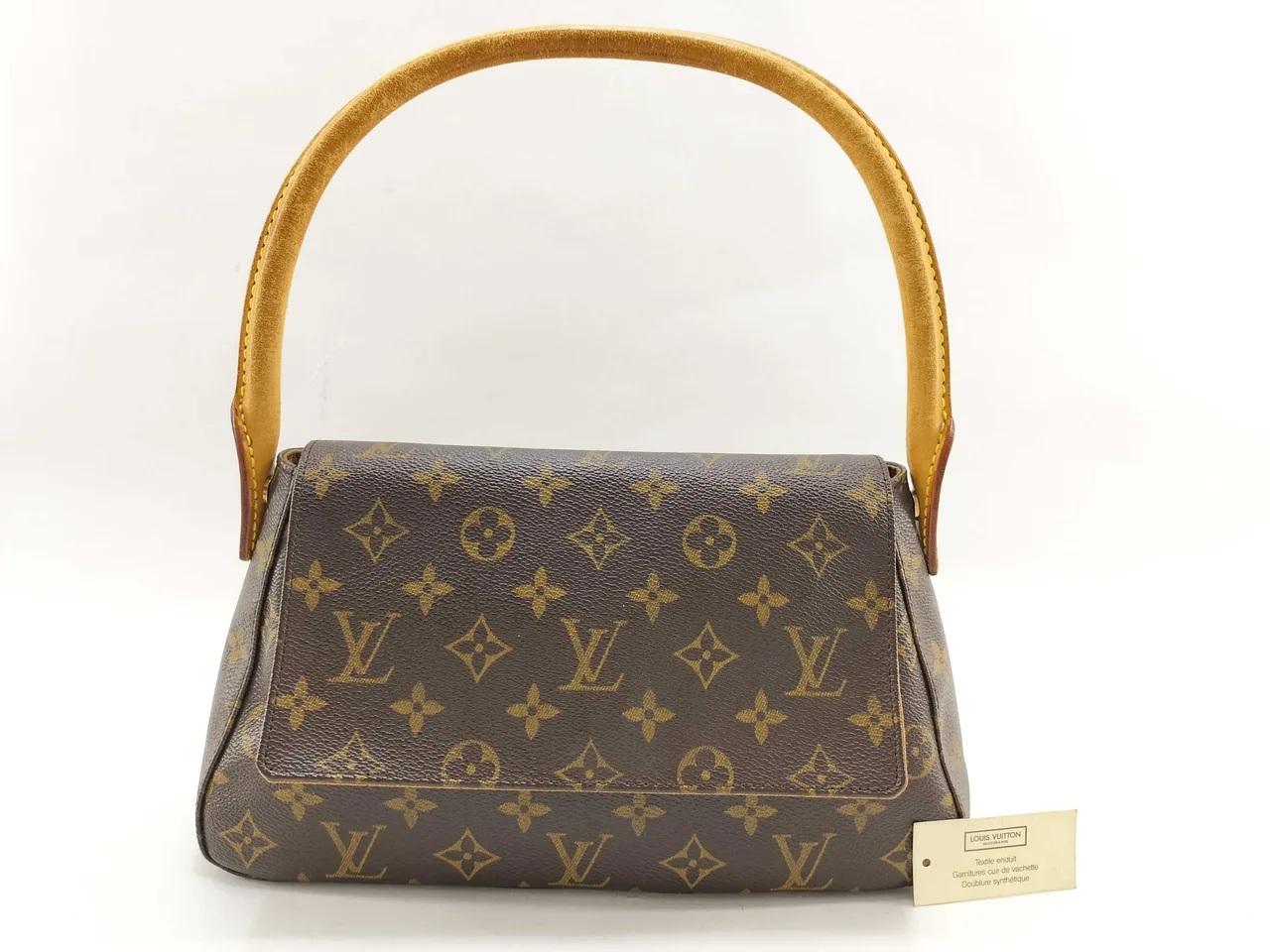 路易威登字母组合 Vuitton 迷你环形 M51147 棕色单肩包