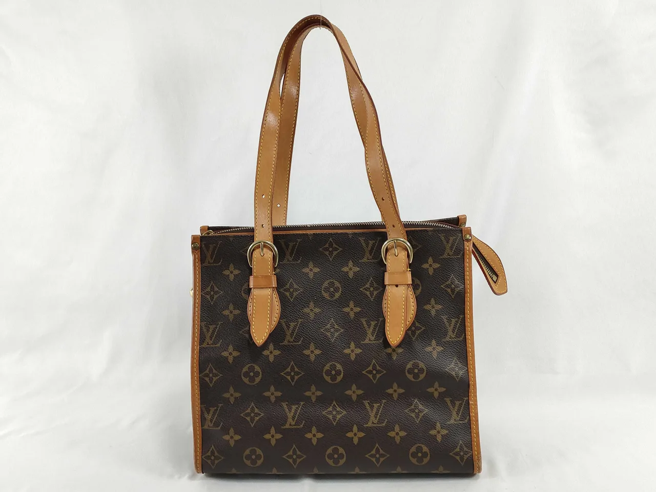 路易威登字母组合 Vuitton 字母组合 Popincourto M40007 FL0075 棕色手袋
