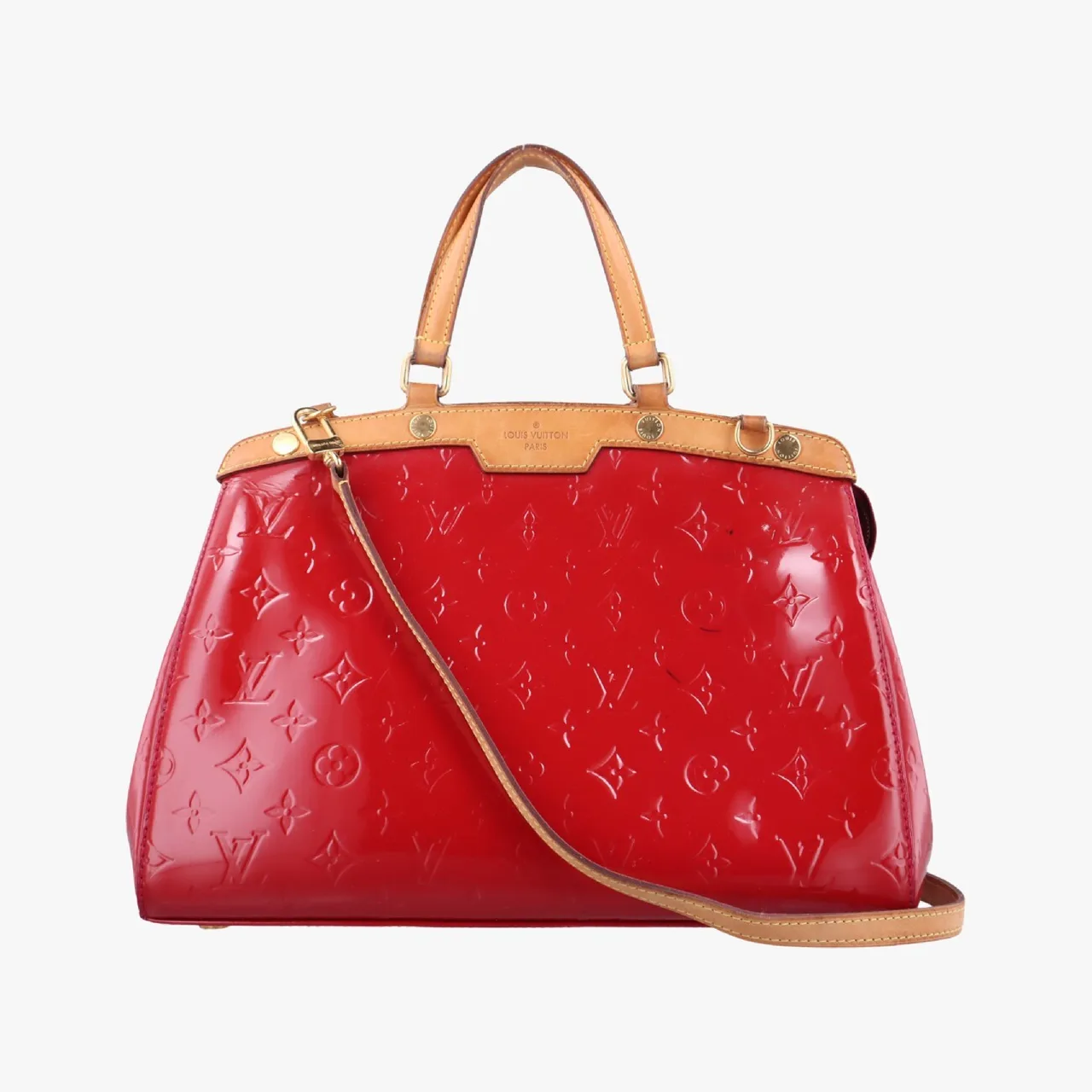 路易威登 布莱尔 MM Rose Andian Verni M91798 AA4134 单肩包