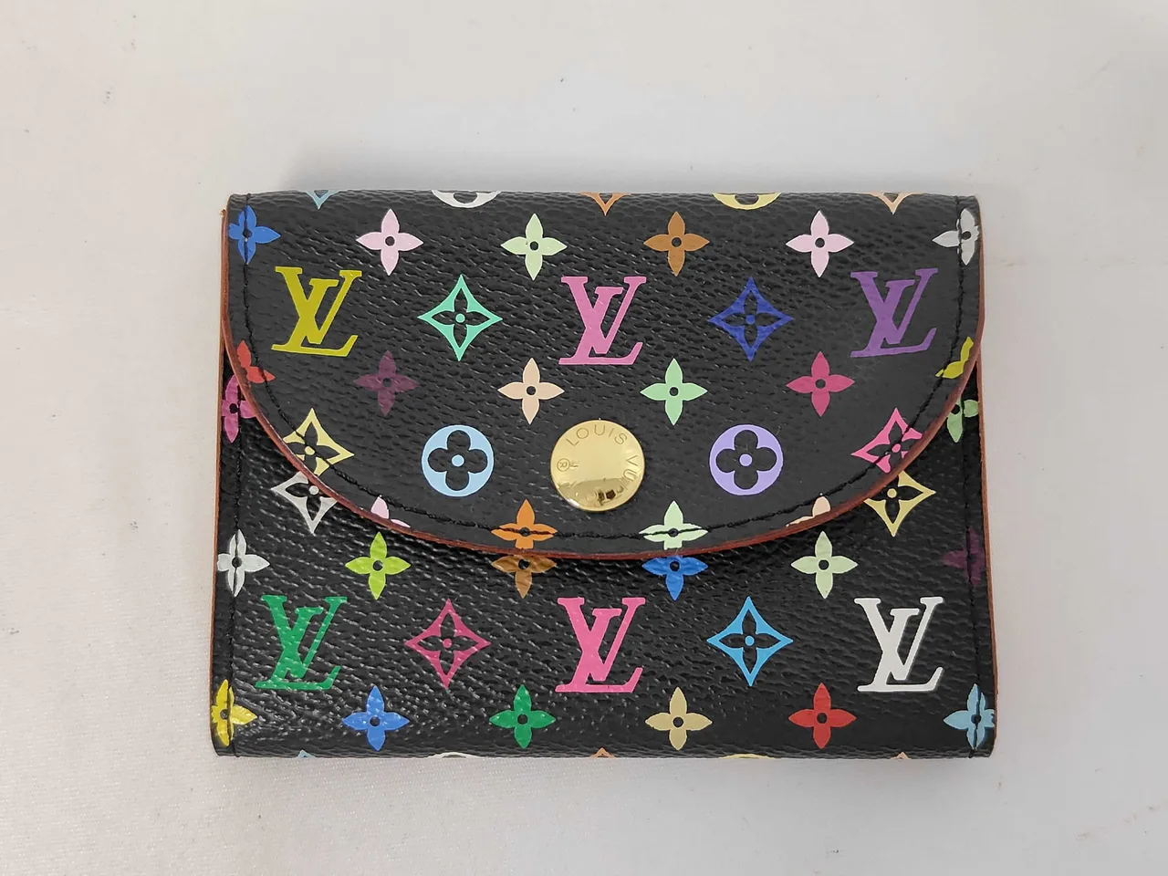 路易威登字母组合 多色 Vuitton 字母组合 多色 Velope Cartes de Visit M66561 卡壳 CA0088 钱包