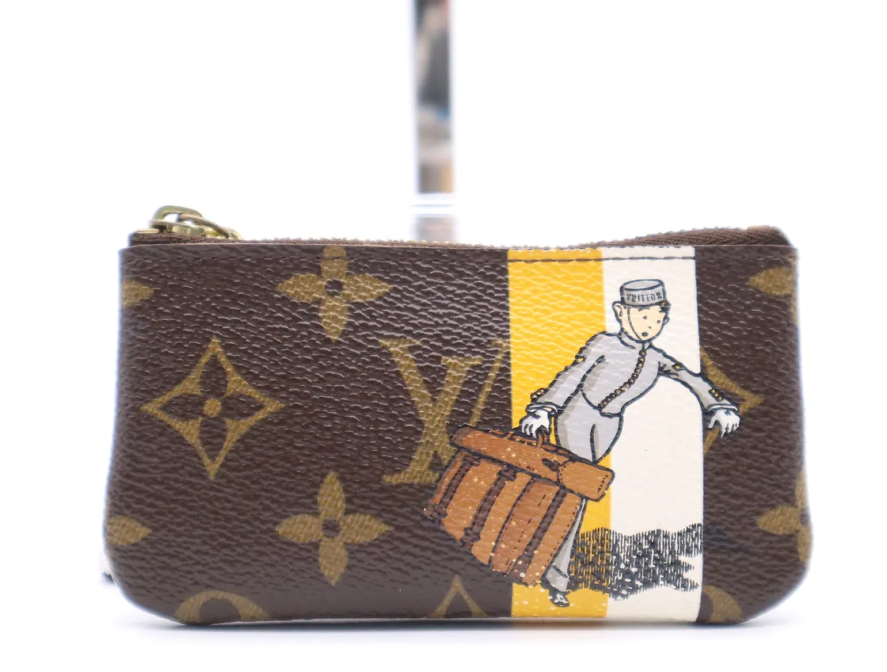 路易威登 M60033 新郎 Pochette Clé Jaune 硬币盒