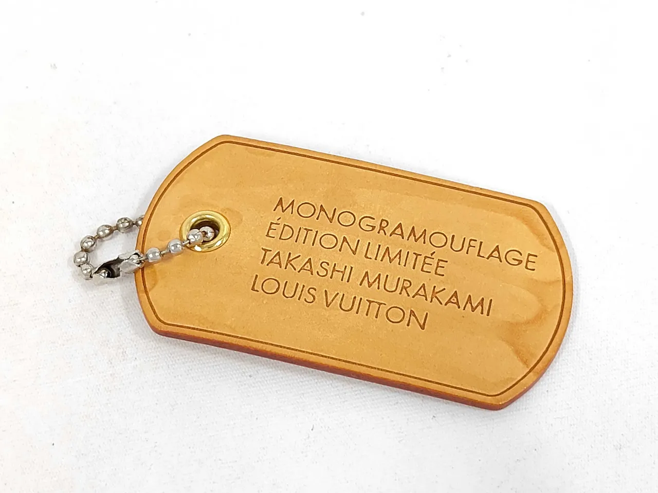 路易威登 村上隆 Bijoux 袋子 Monogramo 弗拉杰尔钥匙圈 M65635 板 天然皮革 其他配件