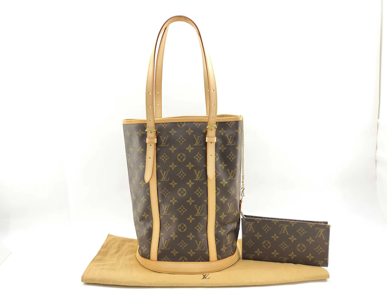 路易威登字母组合 LOUIS_VUITTON M42236 桶式 GM FL0061 收纳袋，袋式手提袋