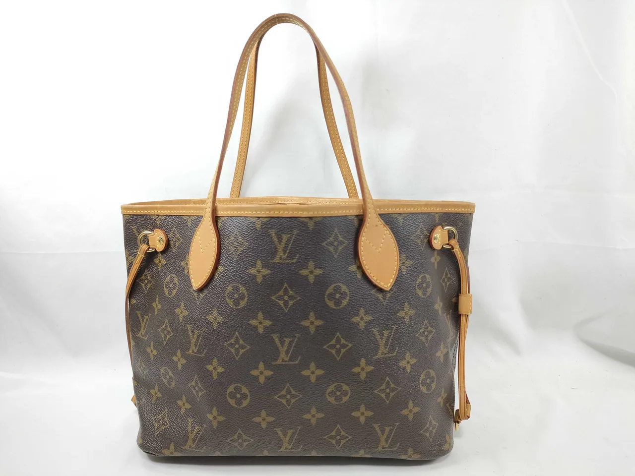 路易威登字母组合 Vuitton 字母组合 Never PM M40155 棕色手提袋