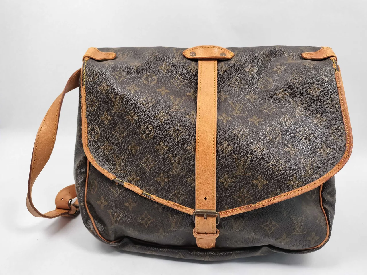 路易威登Monogram Saumur 35 Monogram Vuitton单肩包