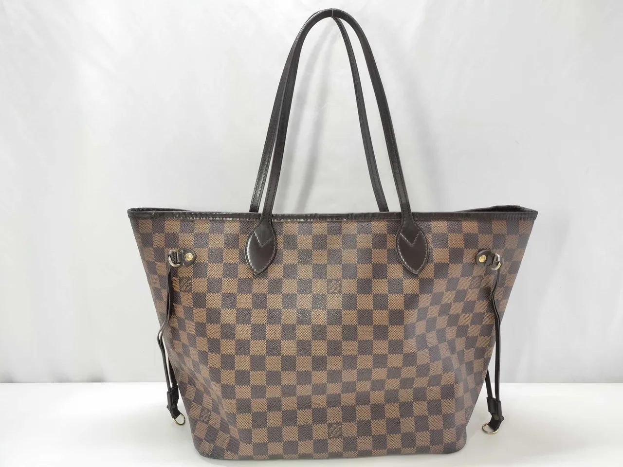 路易威登达米尔威登Damier Neverfull MM N51105 GI0162棕色手提包
