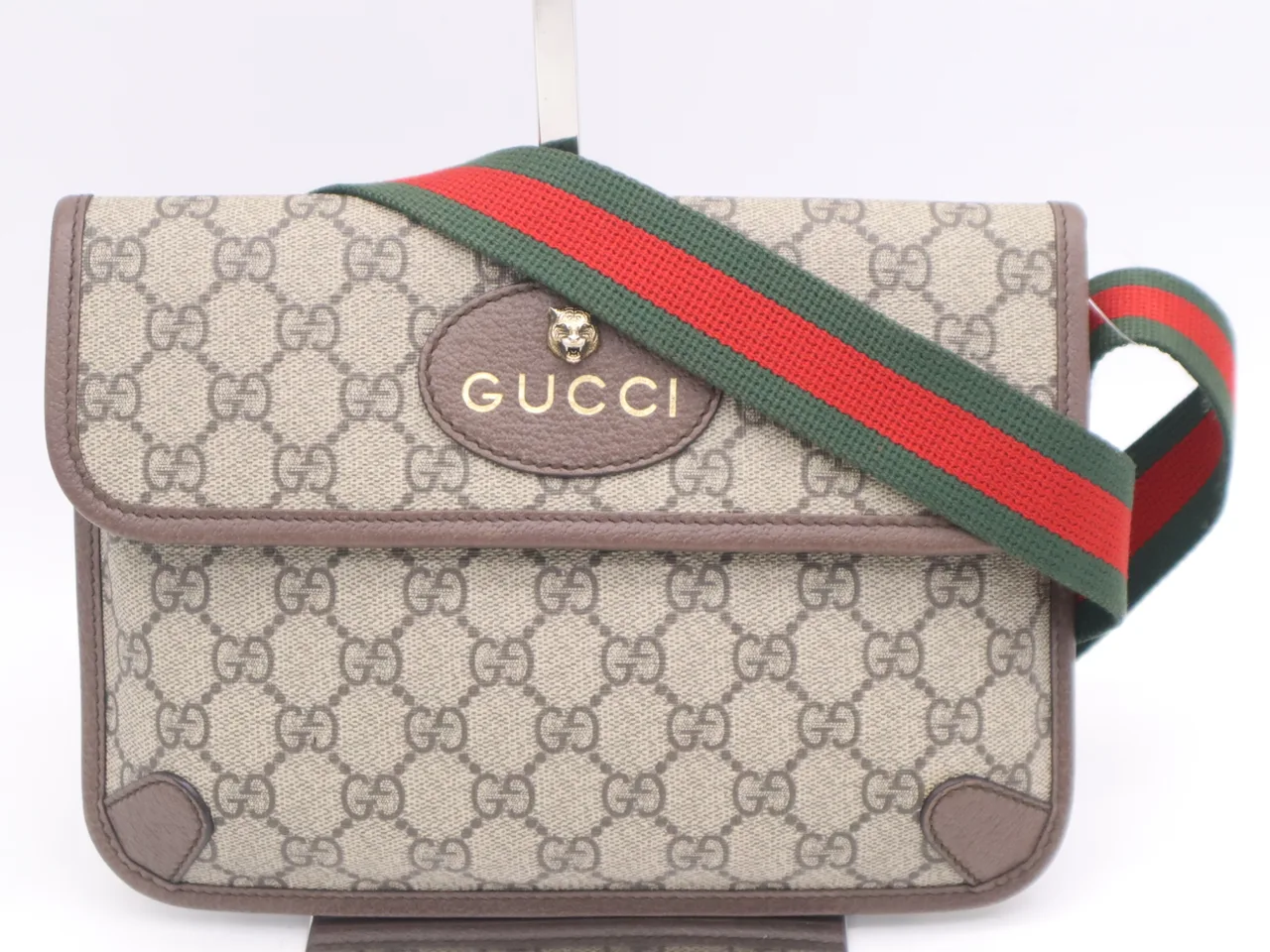 GUCCI 193930GG Supreme Ophidia 腰带单肩包