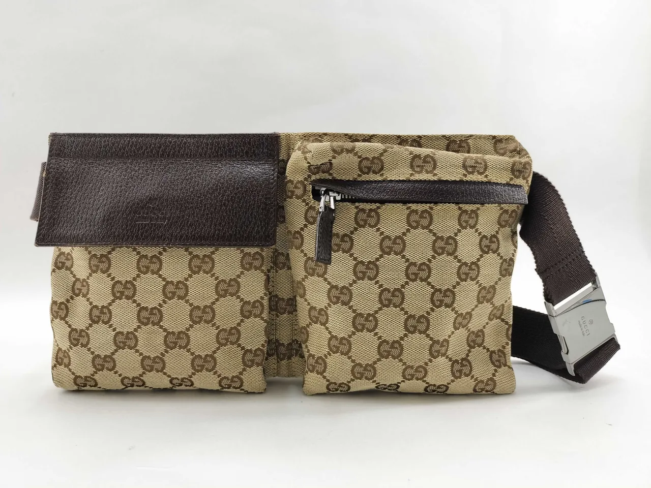 GUCCI GG 帆布 Gucci GG 图案腰包 腰包