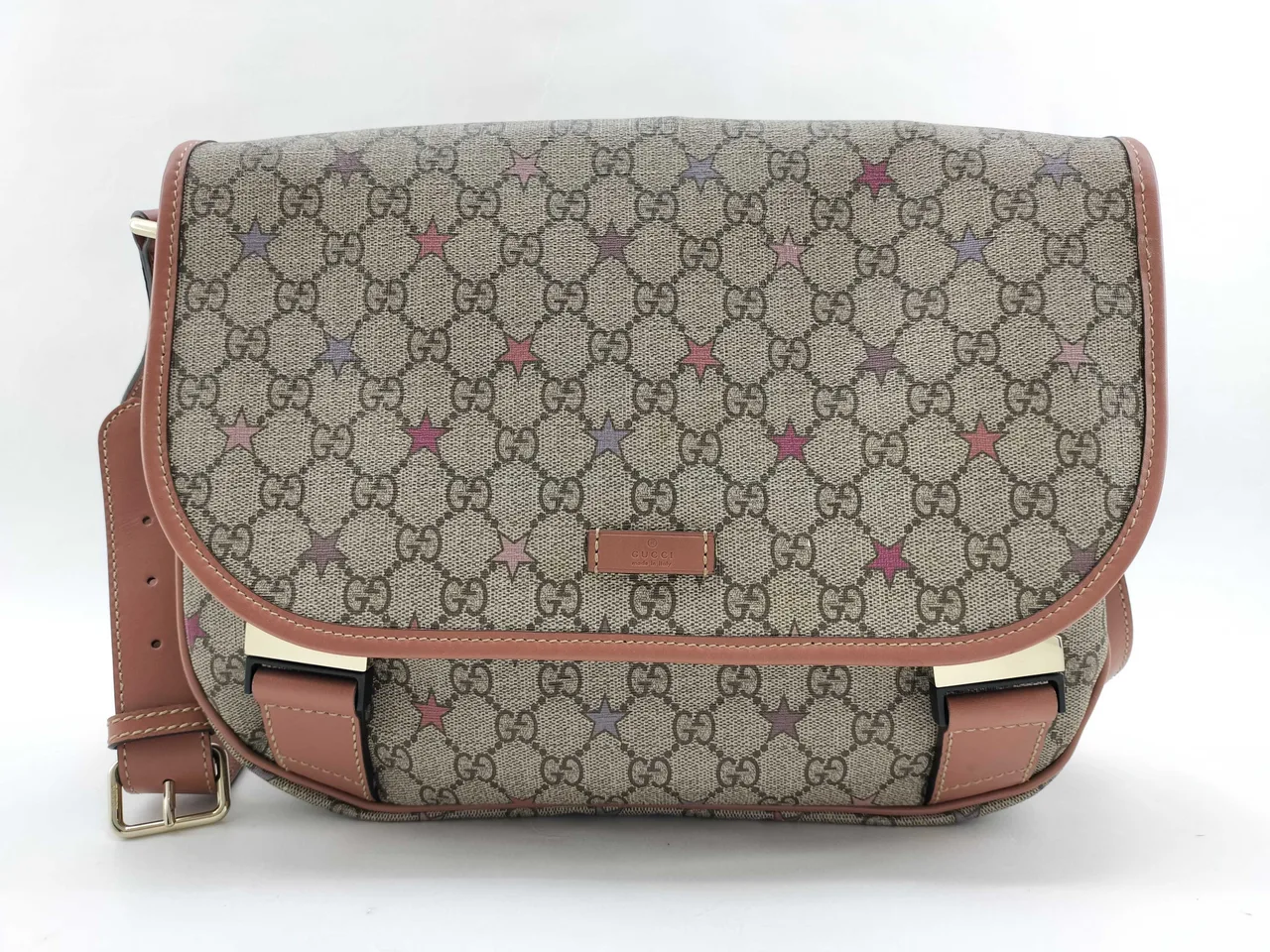 GUCCI GG Supreme Gucci GG Pattern 单肩包