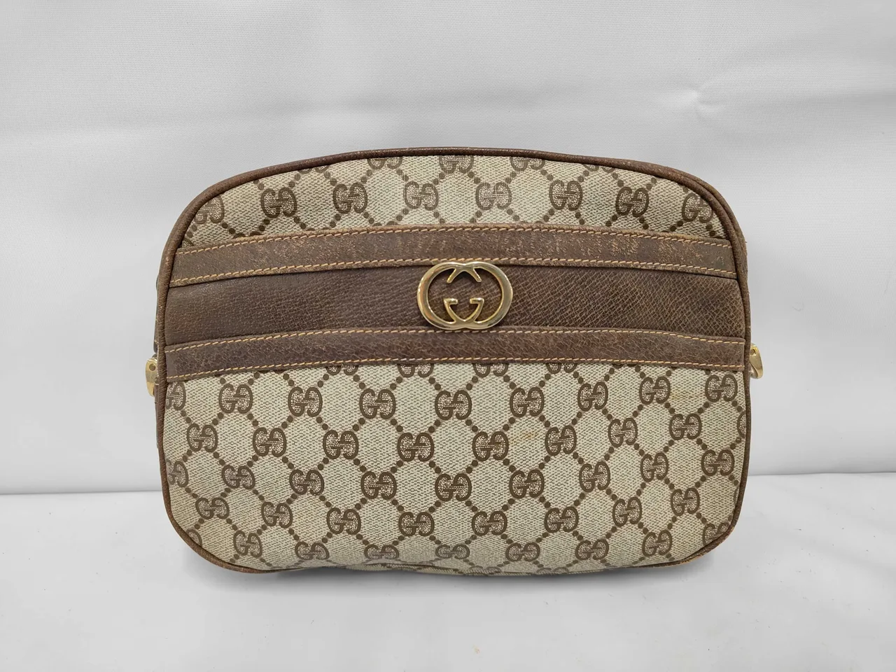 GUCCI GG Supreme单肩包 第二款无肩包包