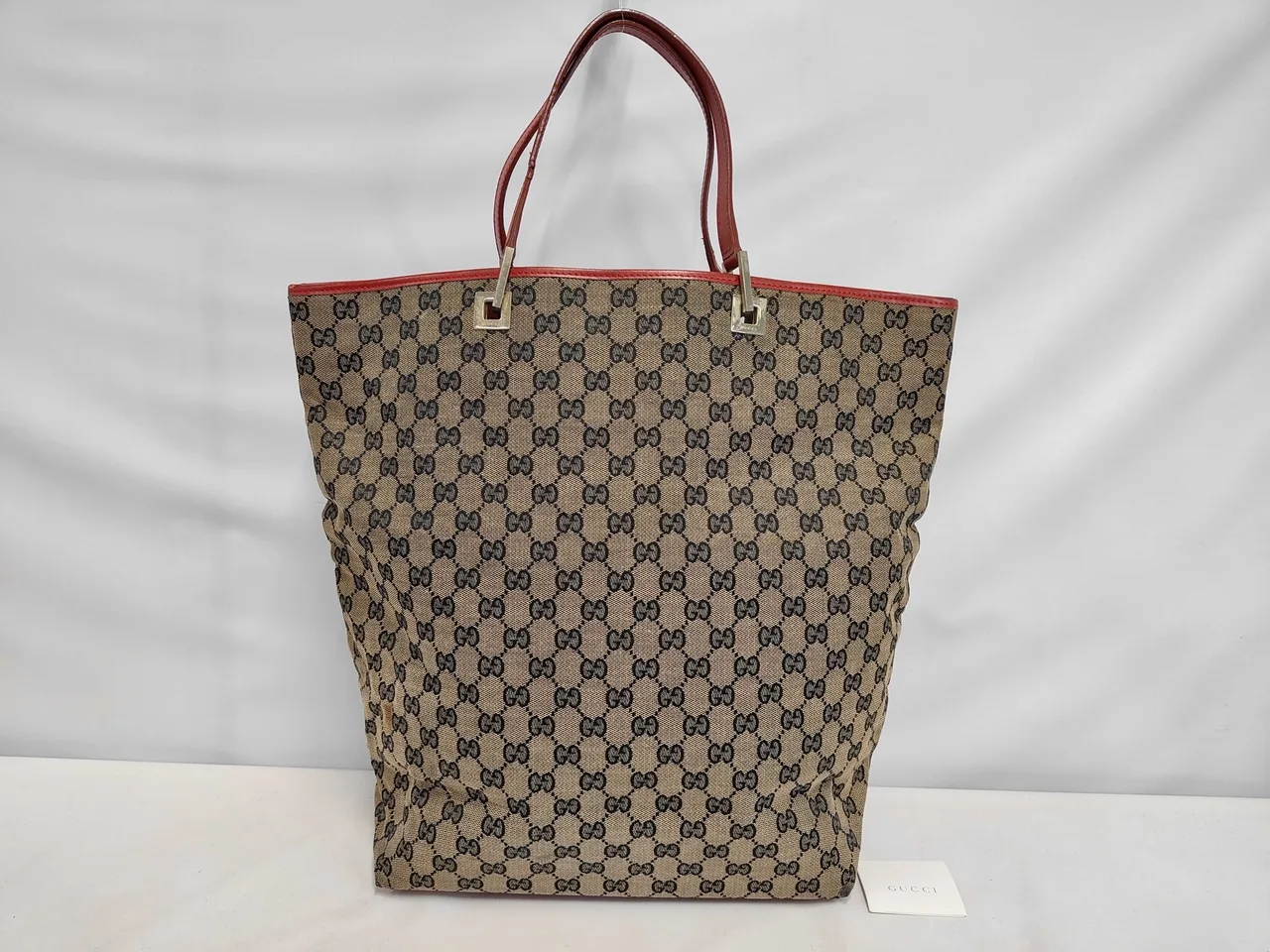GUCCI GG 帆布手提包
