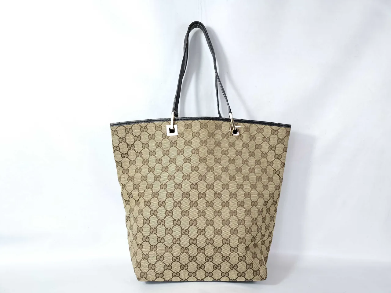 GUCCI GG 帆布手提包 手提包