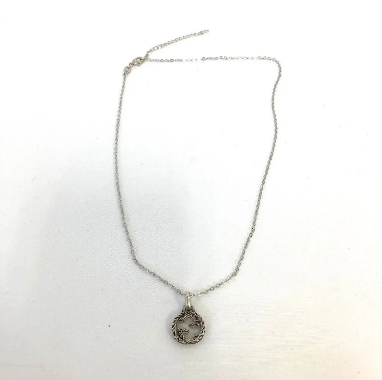 GUCCI Gucci 阿拉伯式 925/4.2克链条 约45厘米项链