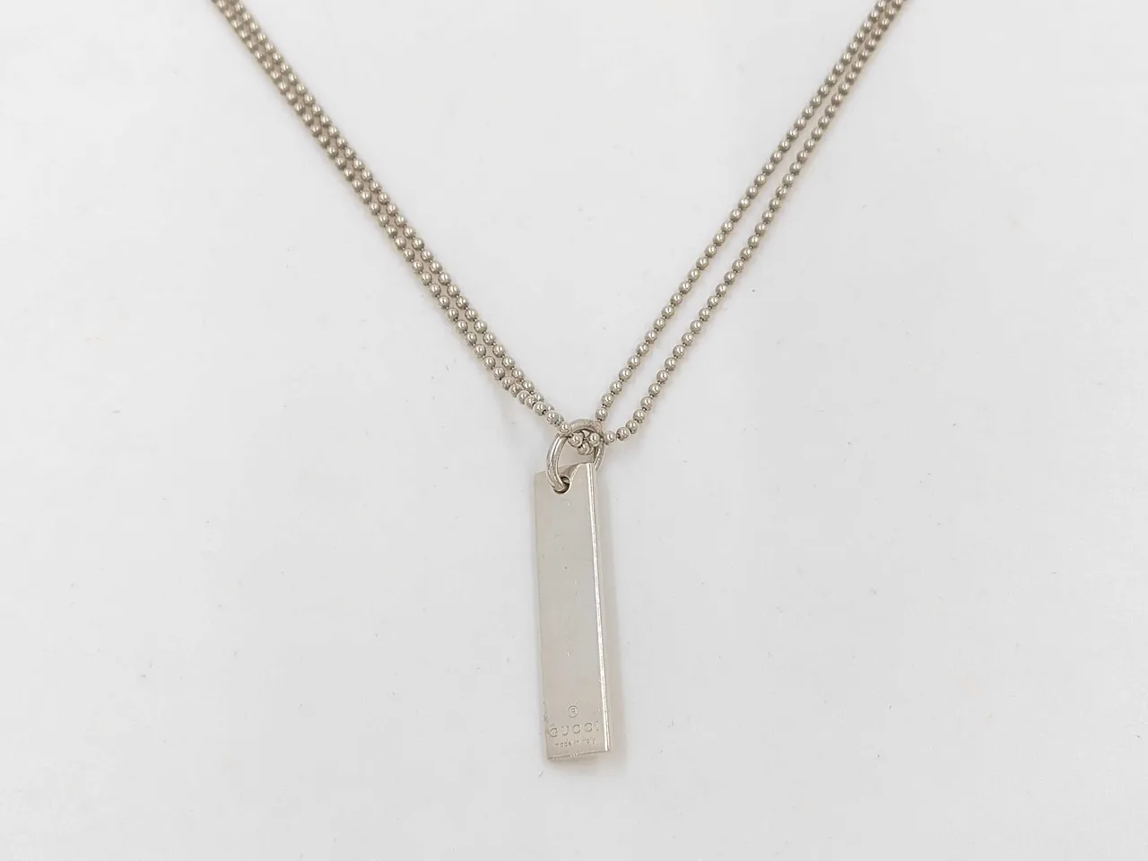 古驰Gucci 925 23.8克球链项链