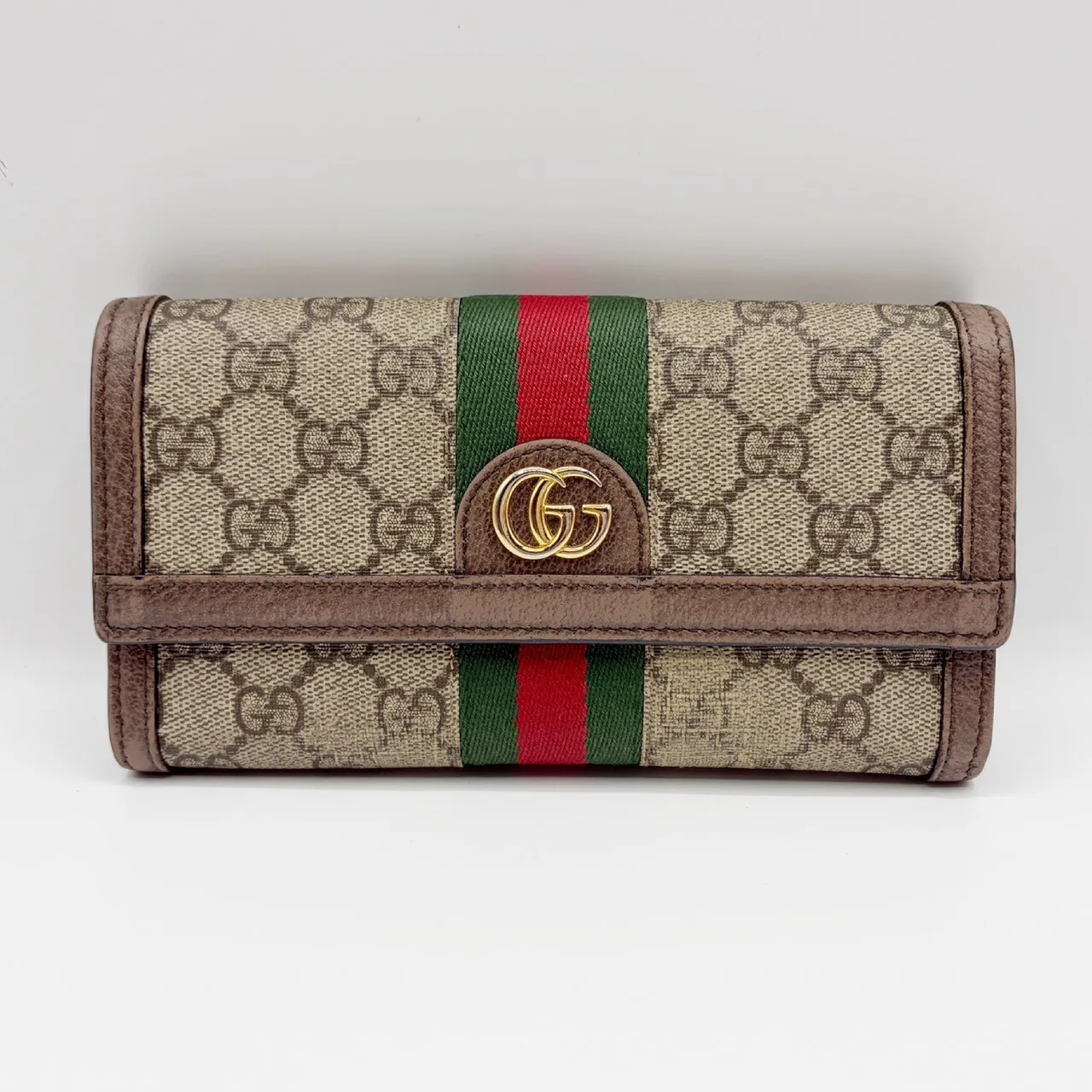 GUCCI Ophidia GG Shelly 系列长钱包