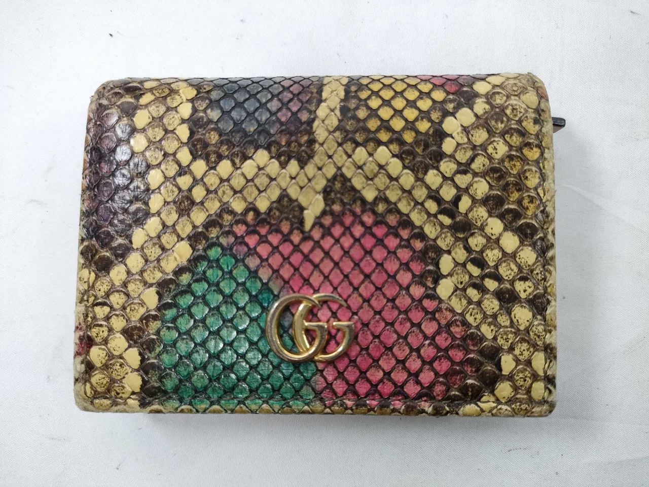 GUCCI Gucci Marmont 小钱包 Python 456126钱包