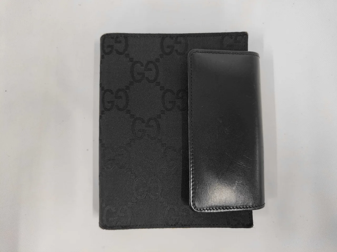 GUCCI GG 帆布 x 皮革 031・0959・0916 钱包套 钱包套