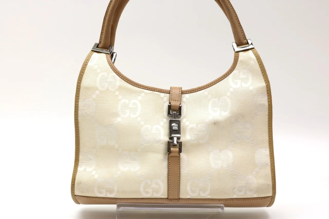 GUCCI GG 帆布 Jackie 手袋
