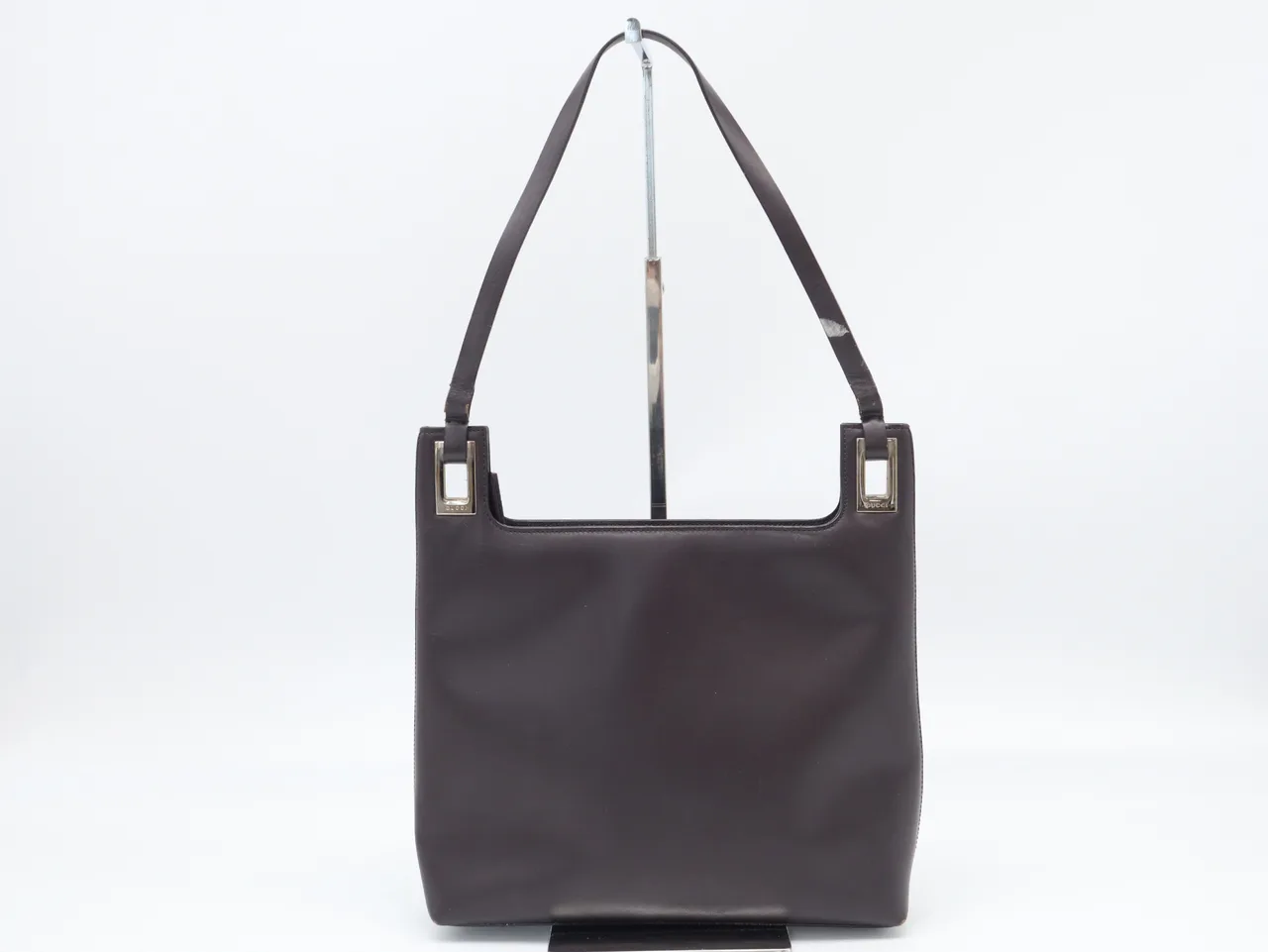 GUCCI 001.3099 皮革手提包 棕色手提包