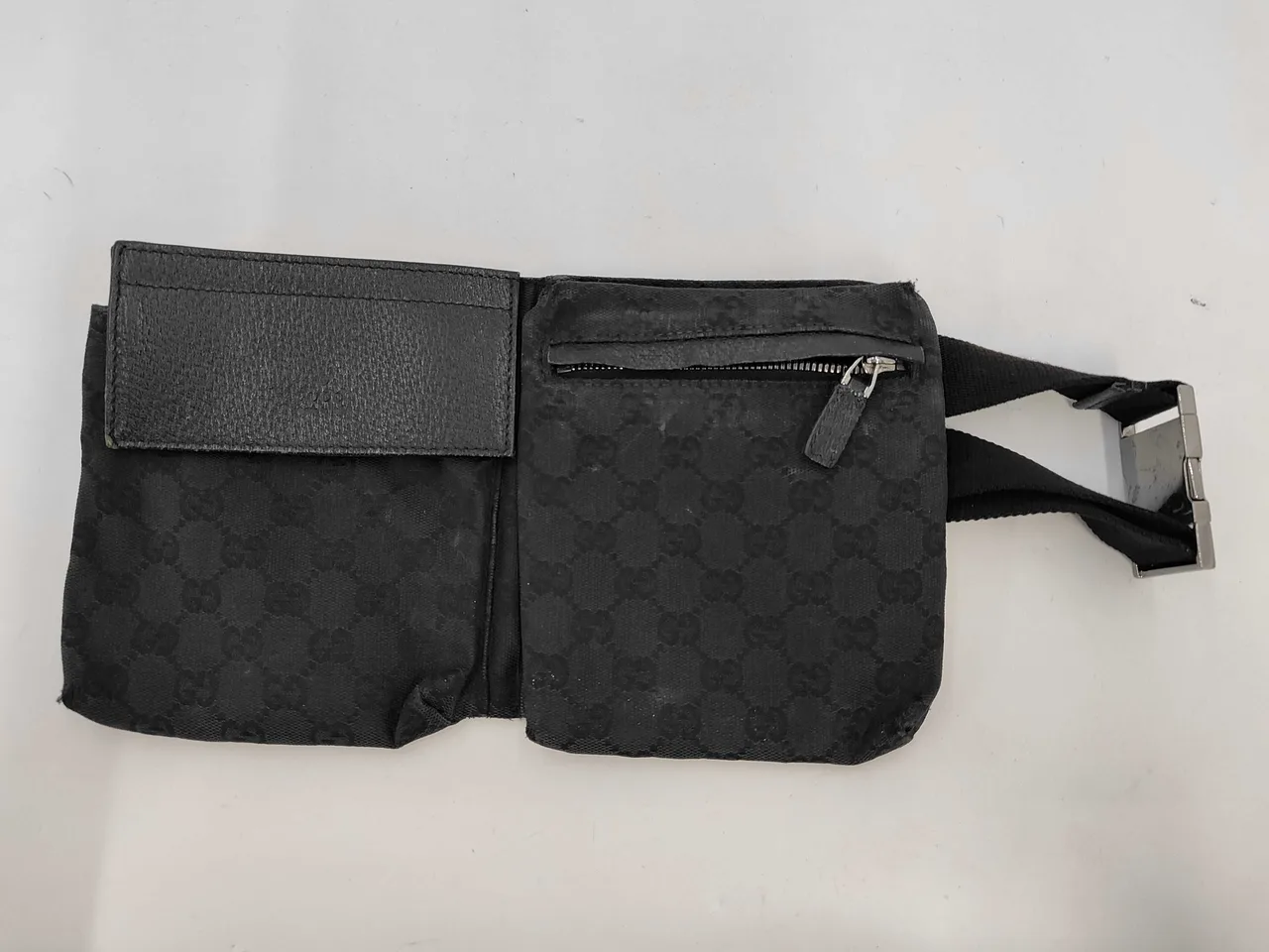 GUCCI Gucci 28566 GG 帆布身体包腰包