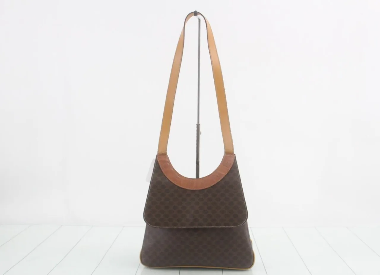 CELINE CELINE Celine 皮革棕色单肩包 单肩包