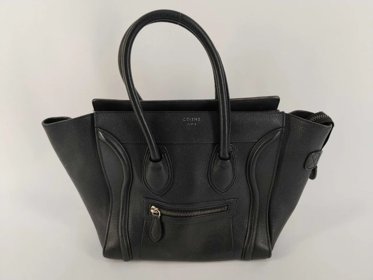 CELINE 行李箱小牛皮手提包
