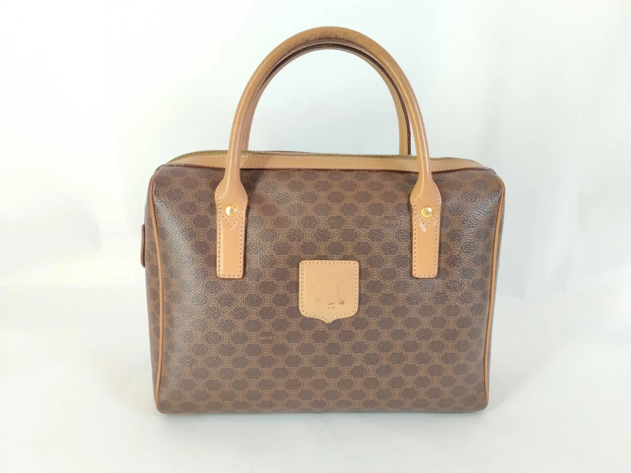 CELINE CELINE 麦卡达姆棕色W26厘米手提包