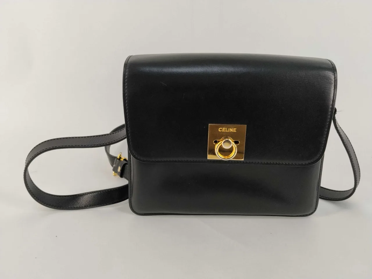 CELINE Celine 老式 Celine 复古皮革单肩包 单肩包