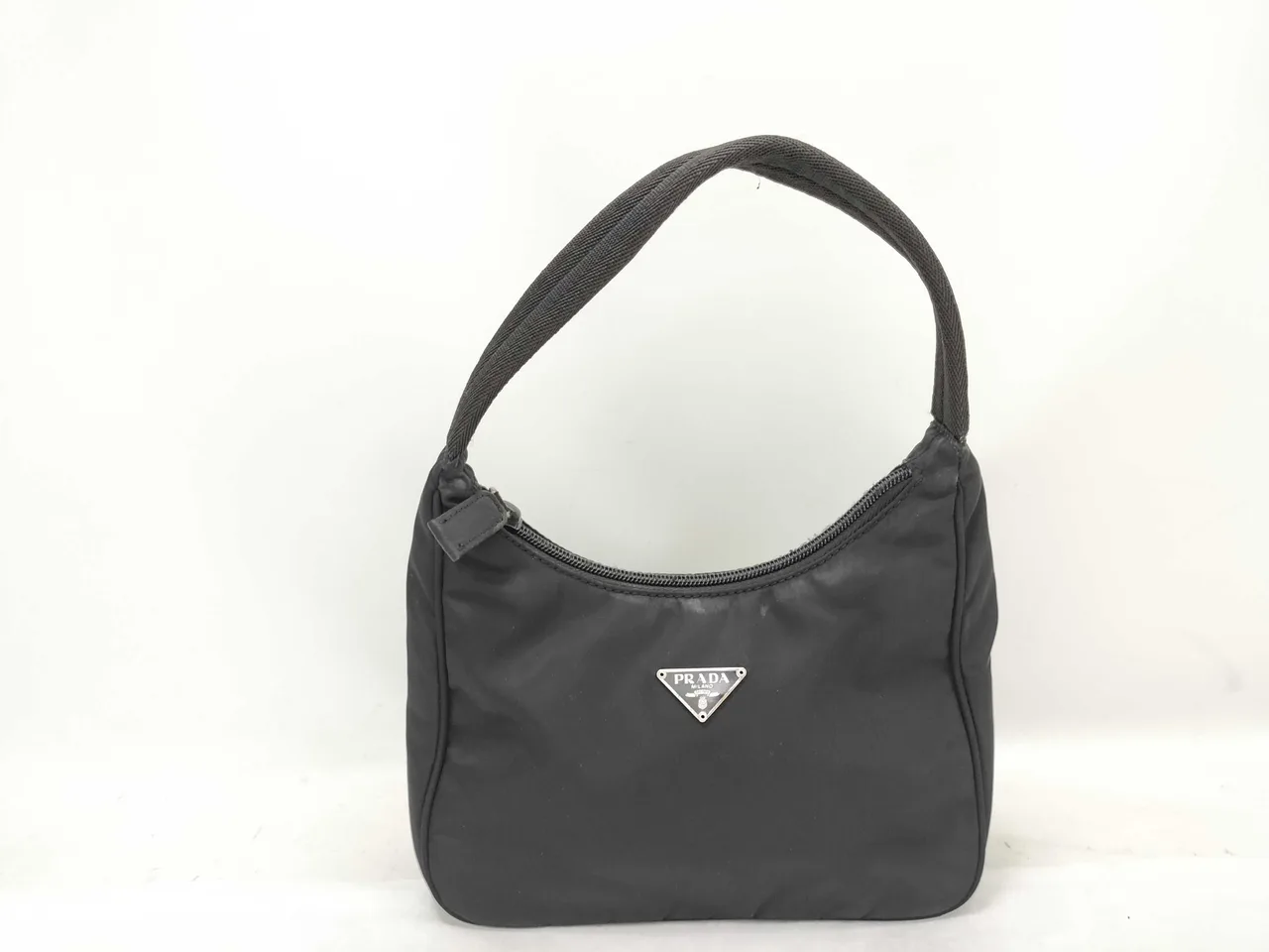 PRADA 尼龙Prada黑色手提包