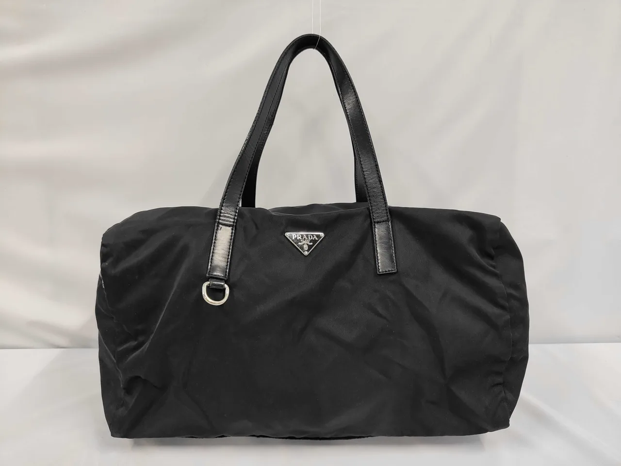 PRADA PRADA 三角板 尼龙 波士顿包 波士顿包