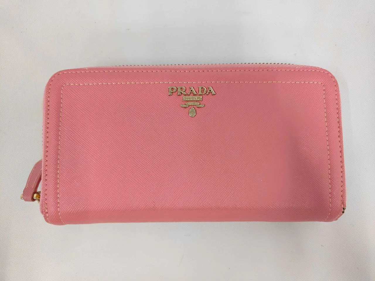 PRADA PRADA Prada 长钱包 Saffiano 钱包