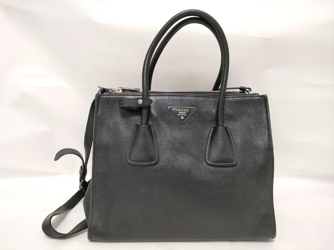 PRADA TR-Prada 双人口袋手提包