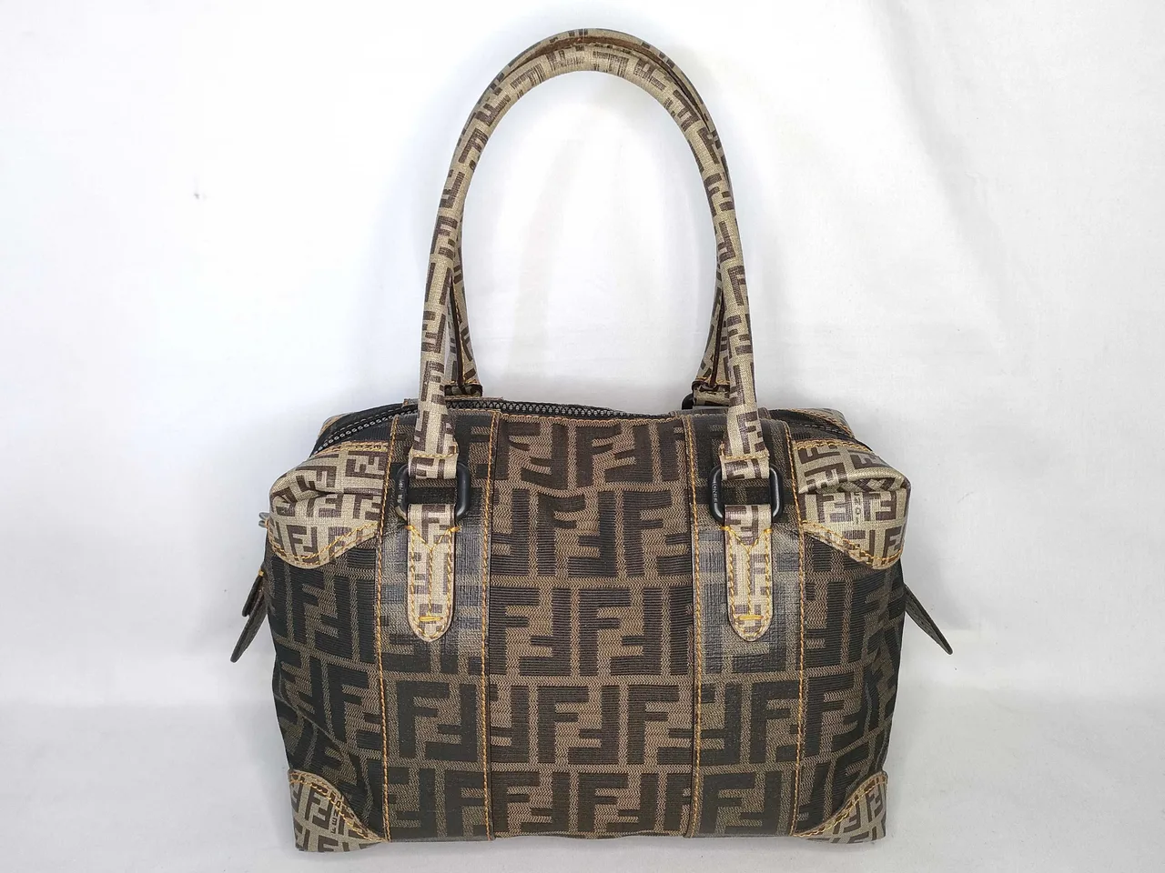 FENDI Zukka 8BL095 Zukka 迷你波士顿手袋