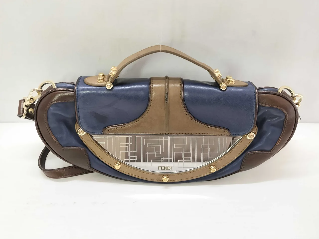 FENDI Fendi 镜面双向手提包 手提包