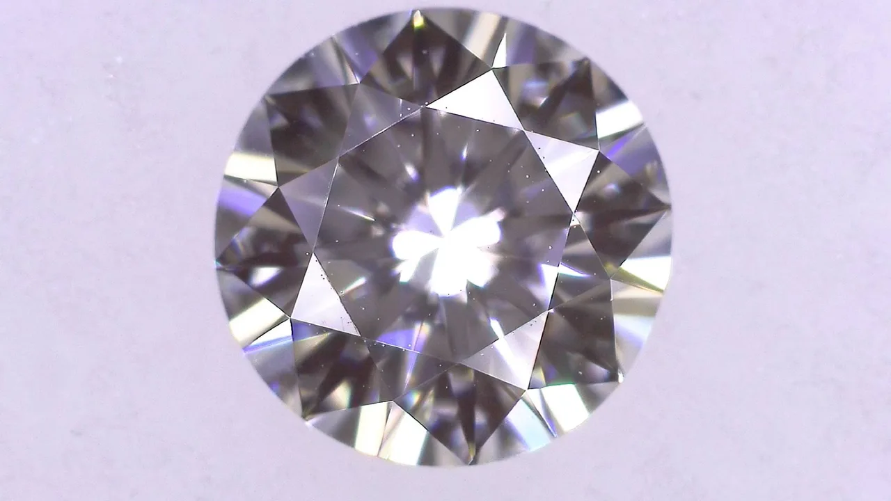 0.380ct H VS-1 EXCELLENT/VG/VG 中蓝色 自然色 4.66-4.75X2.86mm 钻石散装