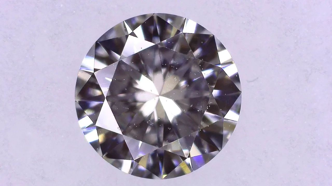 0.418克拉 F VVS-2 非常好/金刚/VG 非天然 4.94-4.97X2.84mm 钻石散装