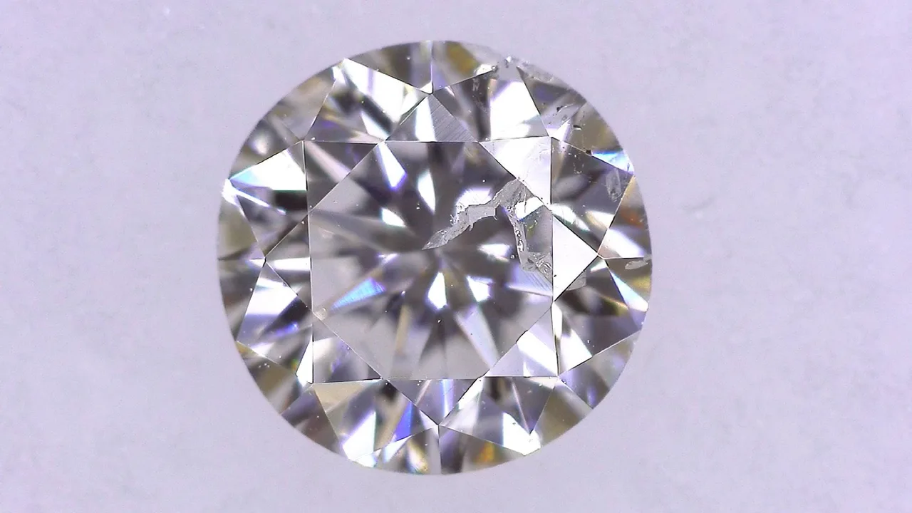 0.498ct H I-1 FAIR/GD/FR Strong Blue Natural 4.66-4.77X3.29mm Diamond Loose